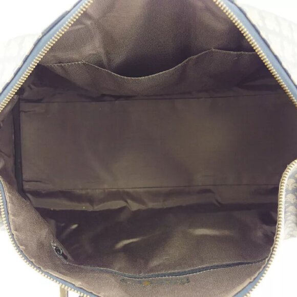 PATRICK COX Boston bag Kings Pattern PVC ?~ synthetic leather Authentic C3939 - Picture 6 of 9